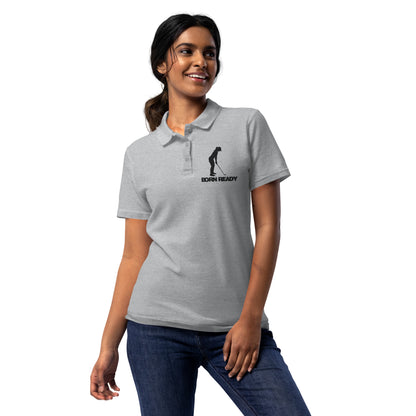 Woman’s Born Ready Golf Shirt