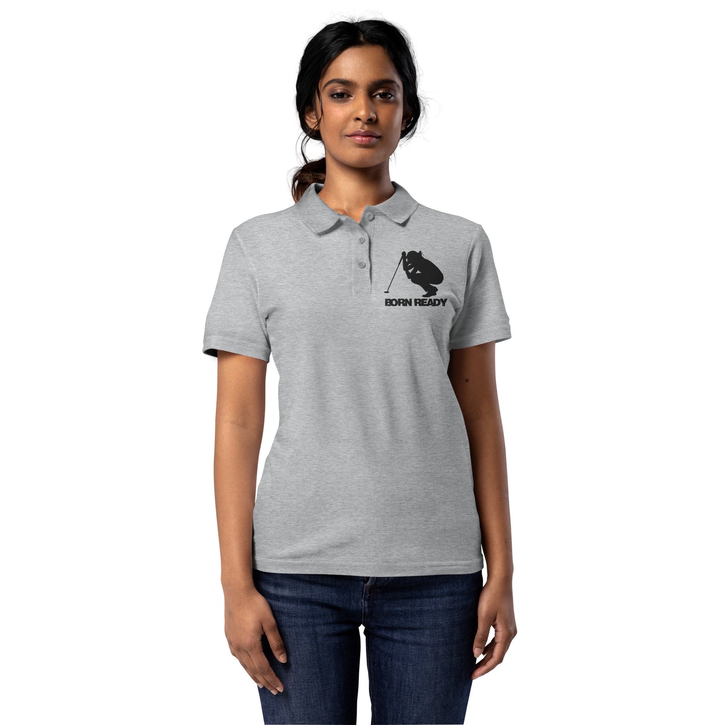 Woman's Born Ready Golf Shirt