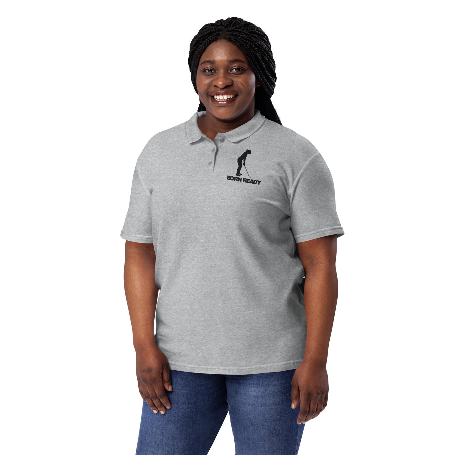 Woman’s Born Ready Golf Shirt