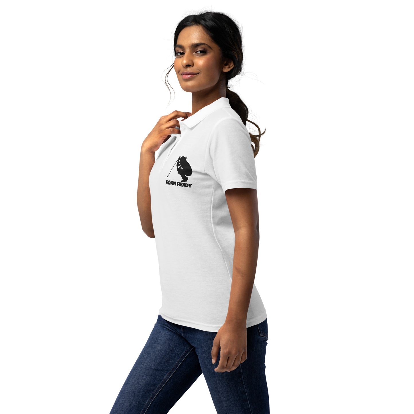 Woman's Born Ready Golf Shirt