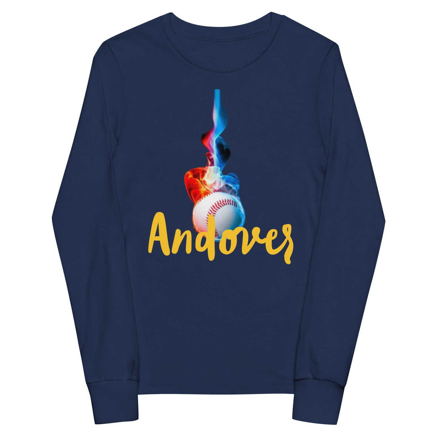 Youth Andover Baseball Long Sleeve Shirt