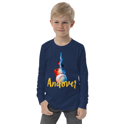 Youth Andover Baseball Long Sleeve Shirt