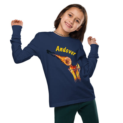 Youth Andover Basketball Long Sleeve Tee