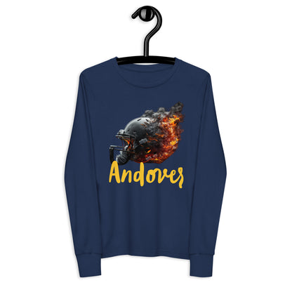 Youth Andover Football Long Sleeve Tee