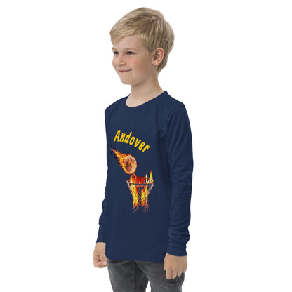 Youth Andover Basketball Long Sleeve Tee