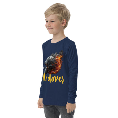 Youth Andover Football Long Sleeve Tee