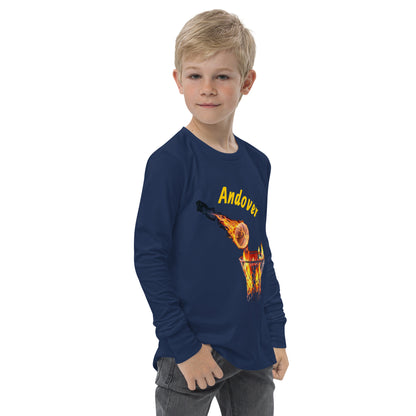 Youth Andover Basketball Long Sleeve Tee